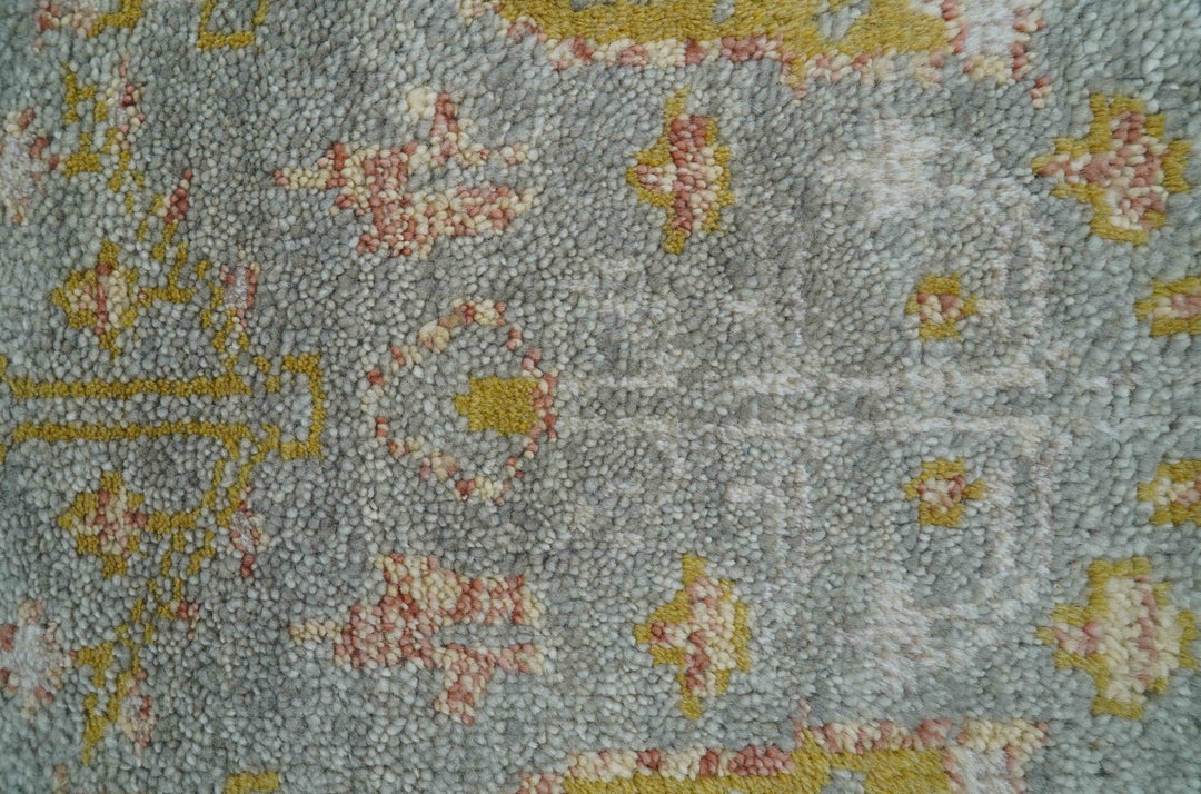 Tree of life Traditional Gray Hand Knotted 2X3 Wool Rug - The Rug Decor