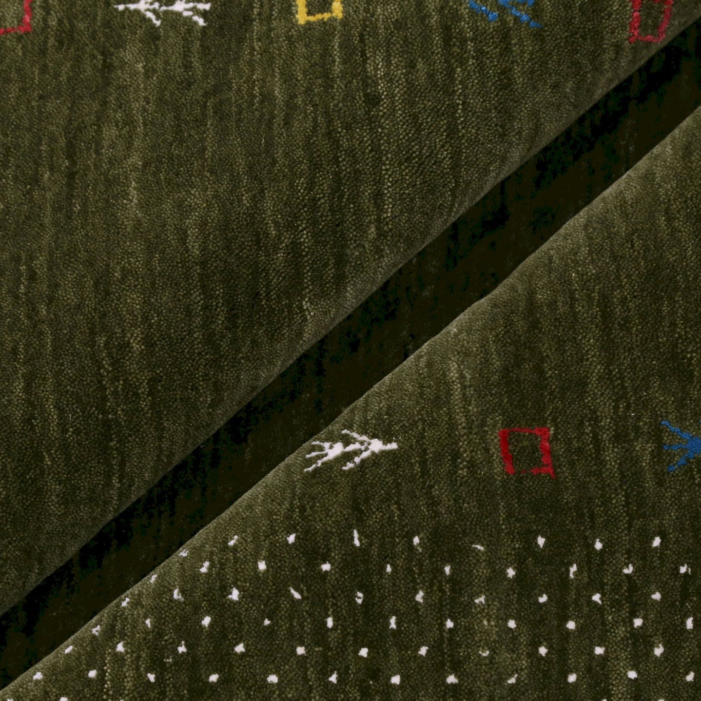 Tribal Border Design Hand Loomed Wool Area Rug - The Rug Decor