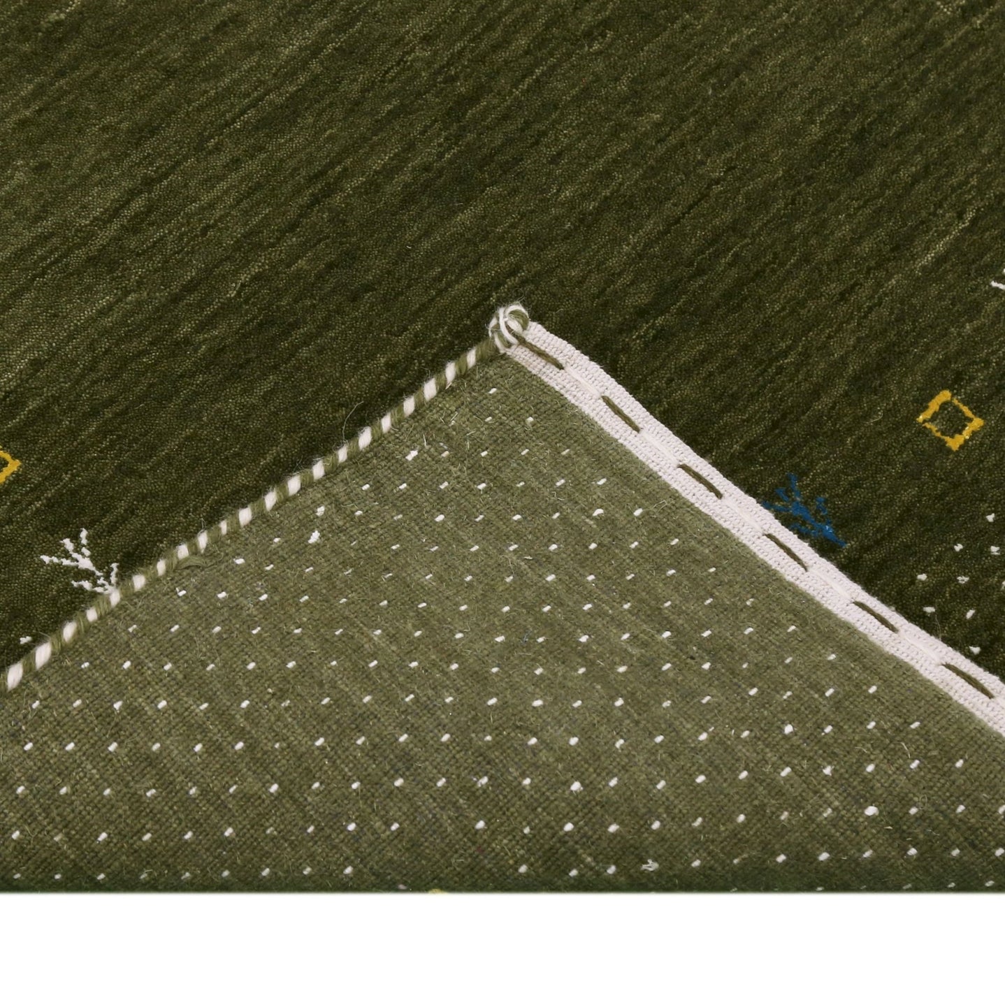 Tribal Border Design Hand Loomed Wool Area Rug - The Rug Decor