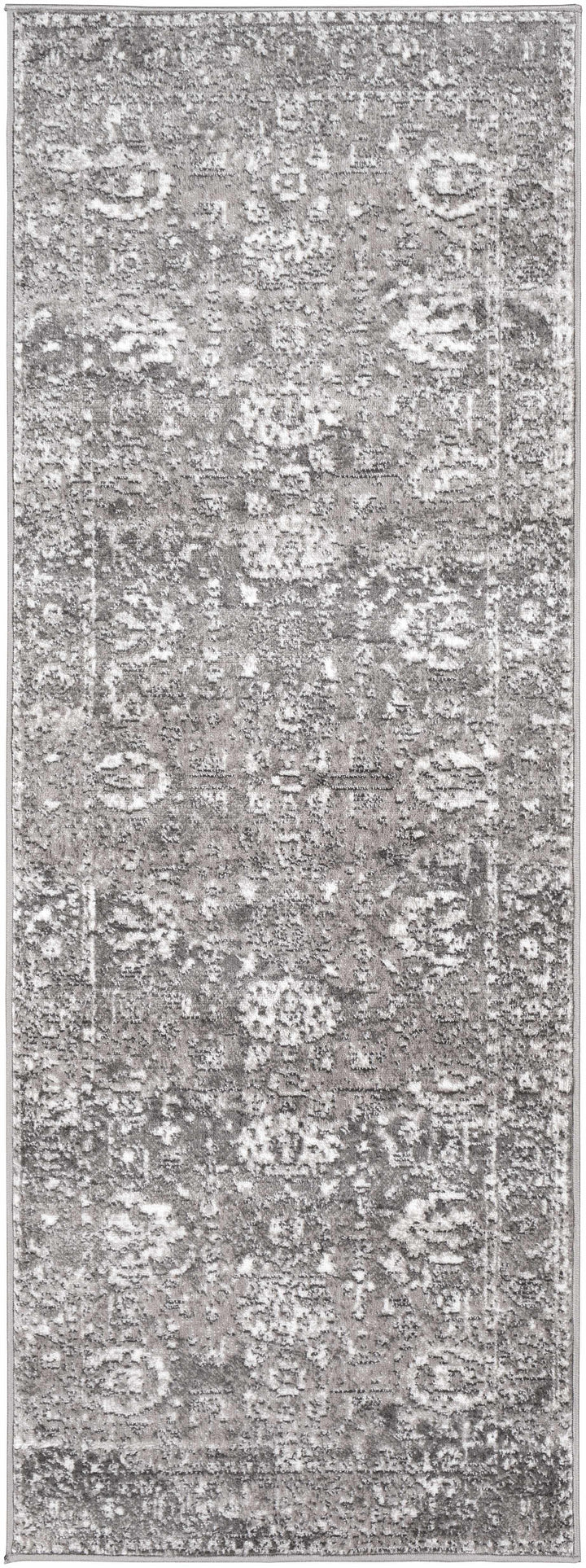 Tripp Gray Traditional Style Area Rug