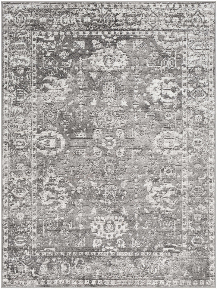 Tripp Gray Traditional Style Area Rug