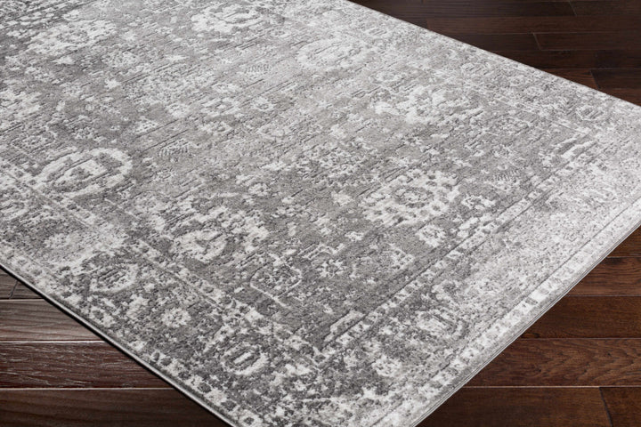Tripp Gray Traditional Style Area Rug
