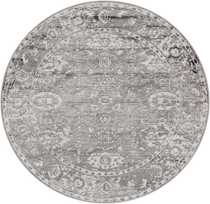 Tripp Gray Traditional Style Area Rug