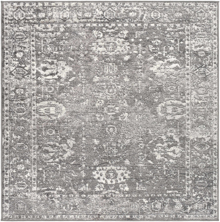 Tripp Gray Traditional Style Area Rug