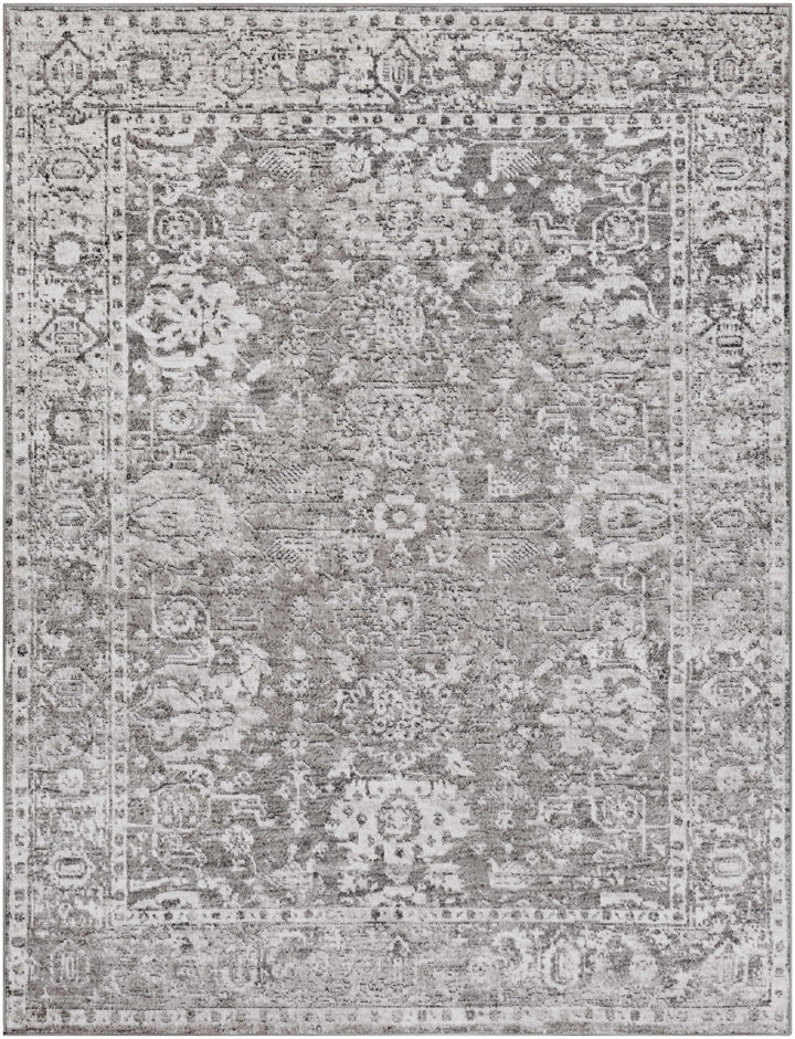 Tripp Gray Traditional Style Area Rug