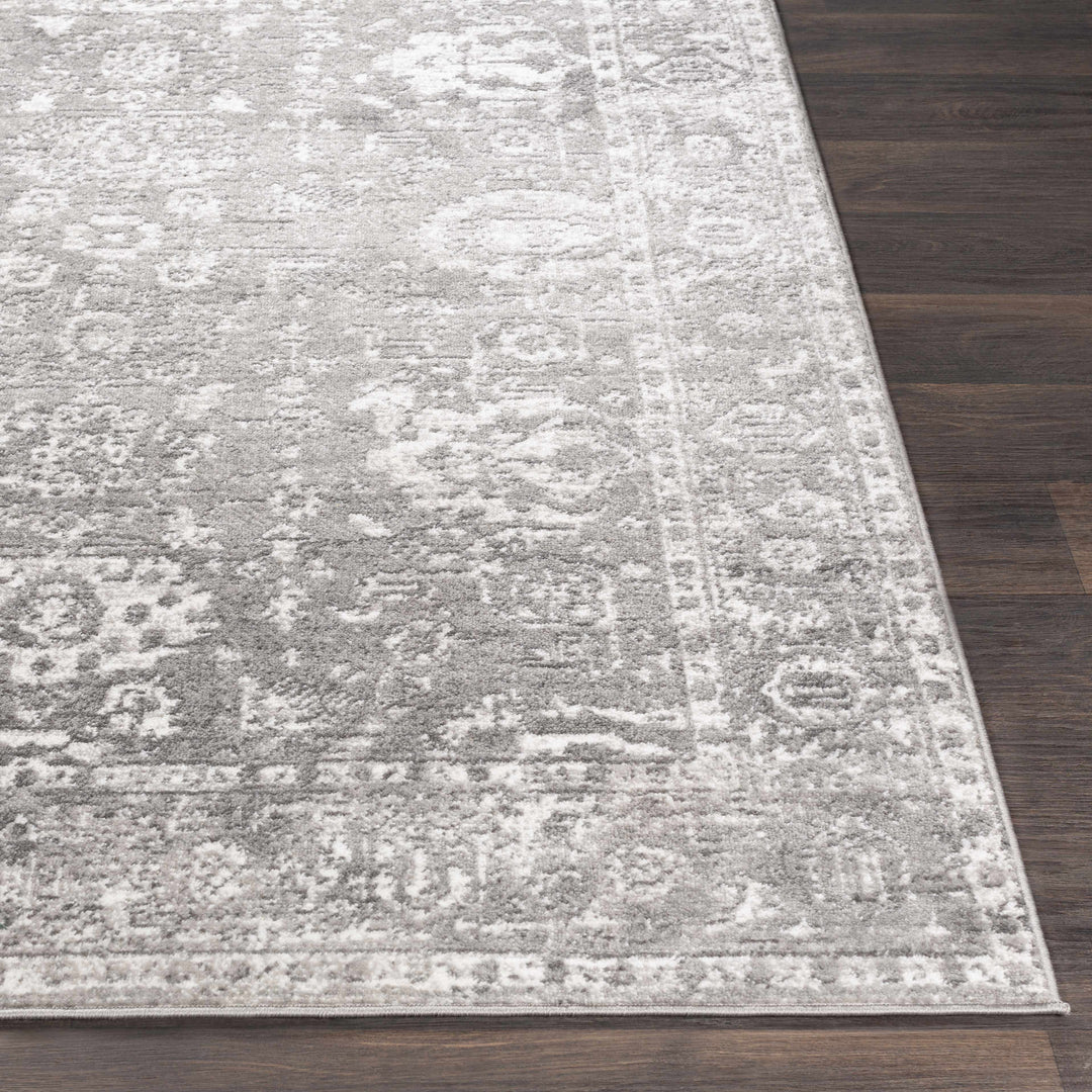 Tripp Gray Traditional Style Area Rug