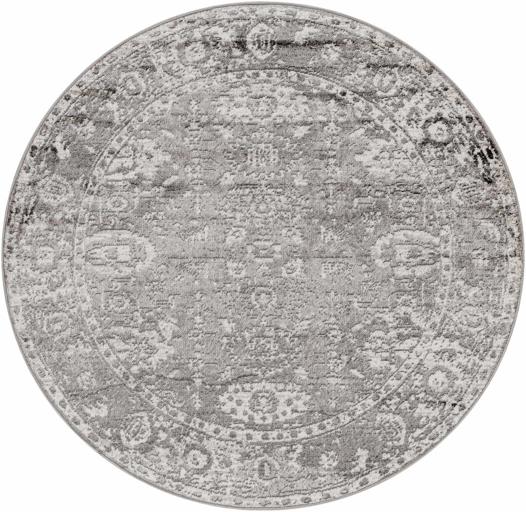 Tripp Gray Traditional Style Area Rug - The Rug Decor