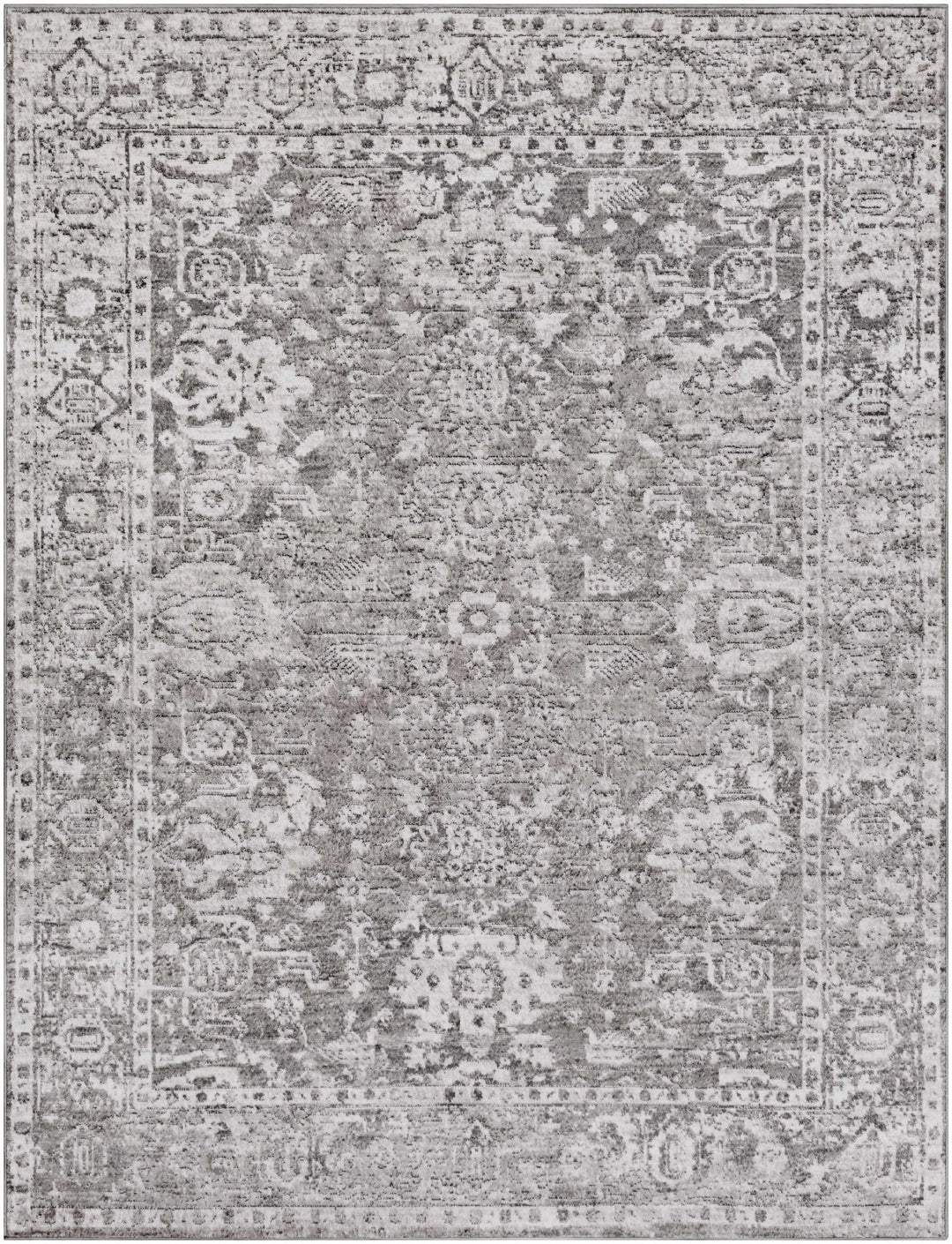 Tripp Gray Traditional Style Area Rug - The Rug Decor