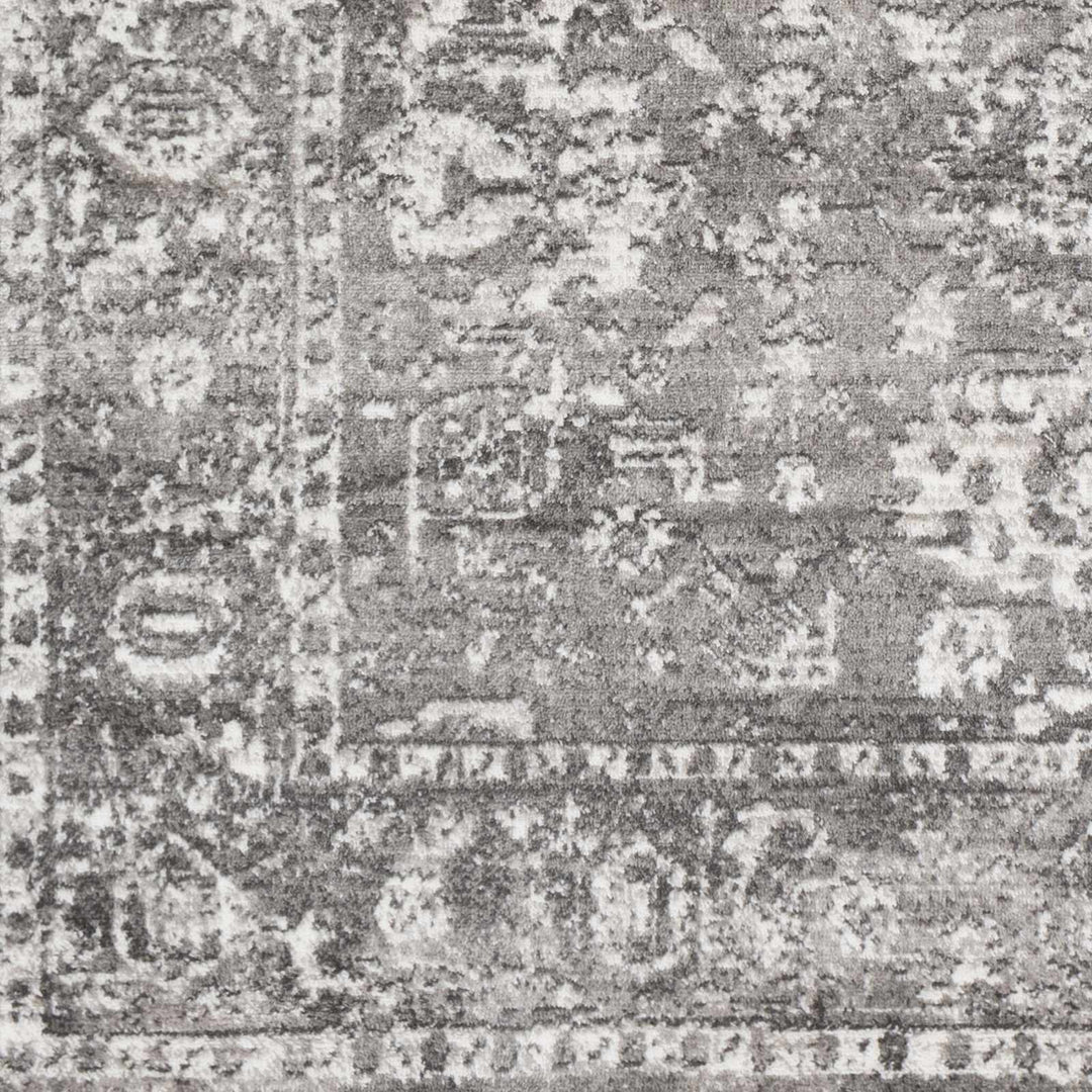 Tripp Gray Traditional Style Area Rug