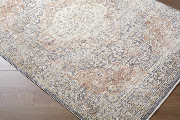 Tulio Traditional Style Beige And Brown Area Rug - The Rug Decor