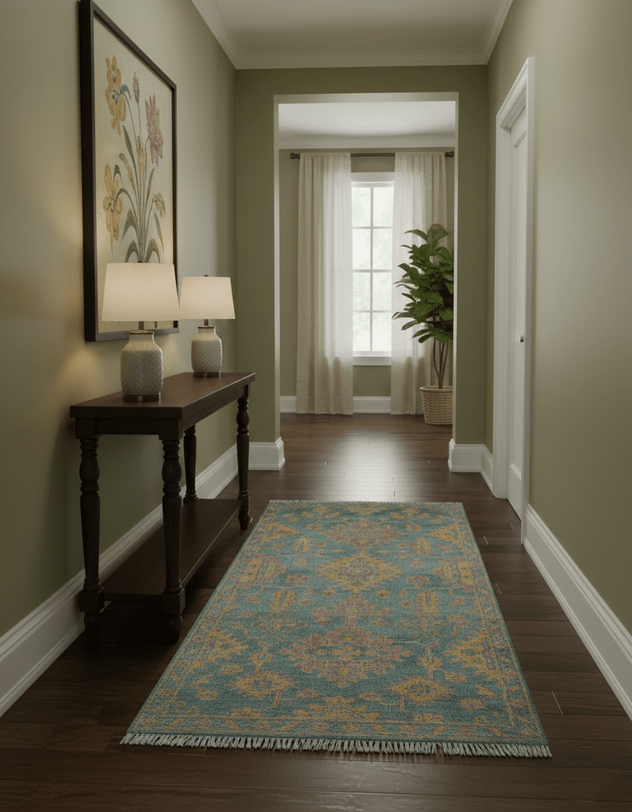 Turkish Design Pink Hand Knotted 4x6 Wool Area Rug - The Rug Decor