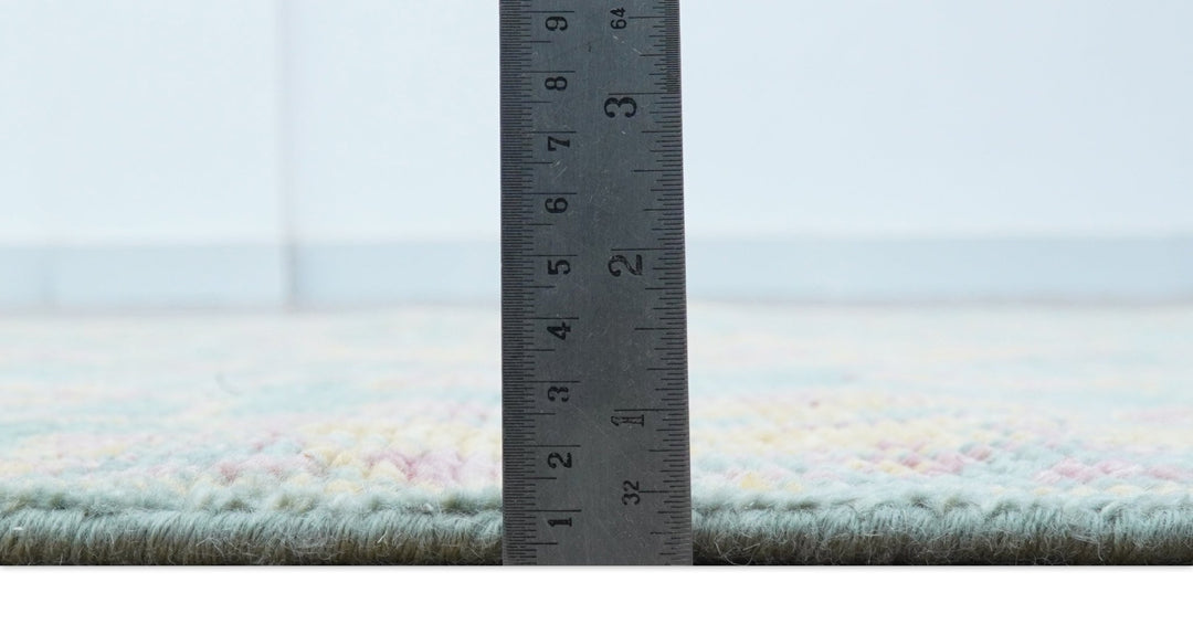 Turkish Design Pink Hand Knotted 4x6 Wool Area Rug - The Rug Decor