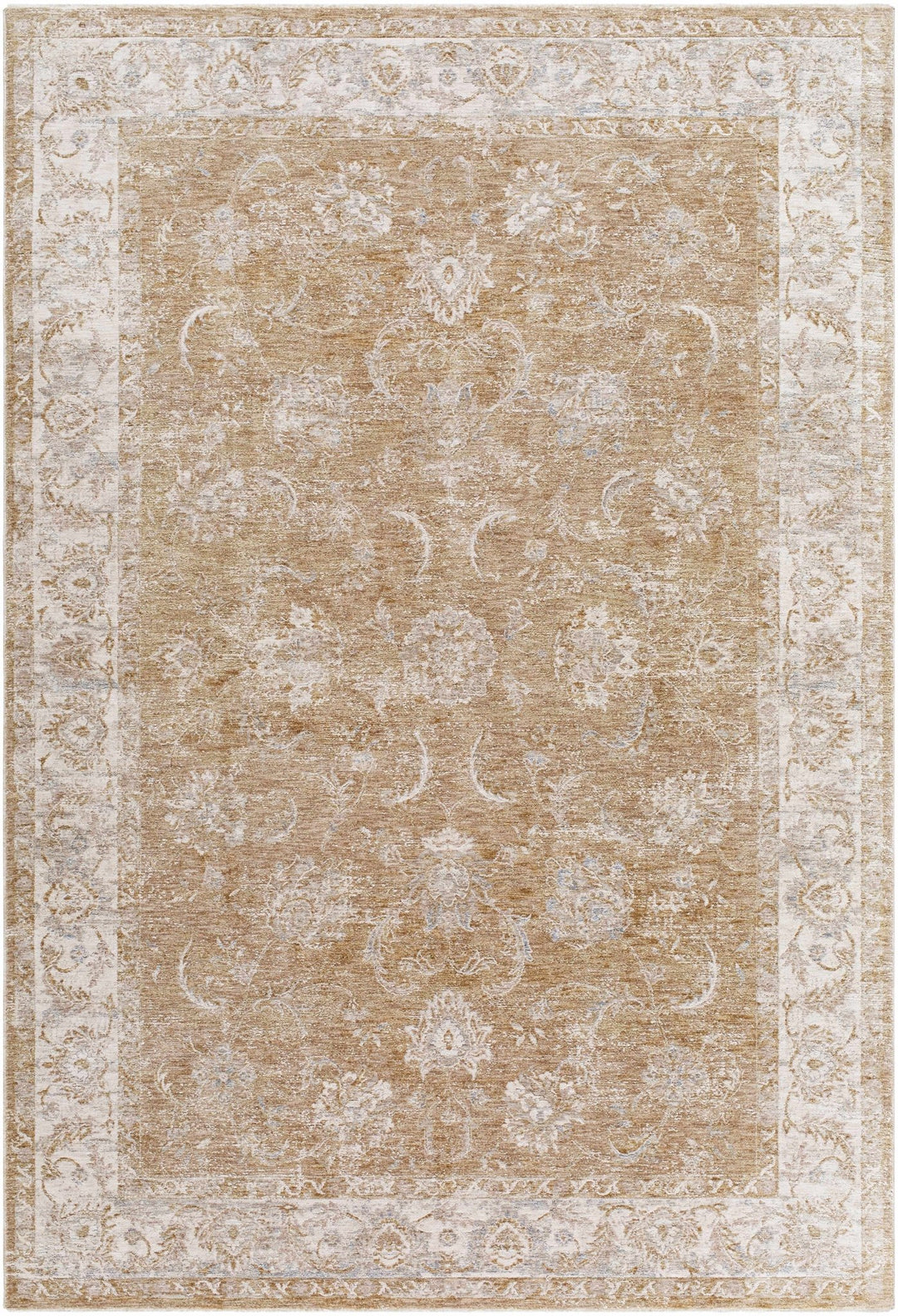 Tylie Traditional Style Cream And Tan Area Rug - The Rug Decor