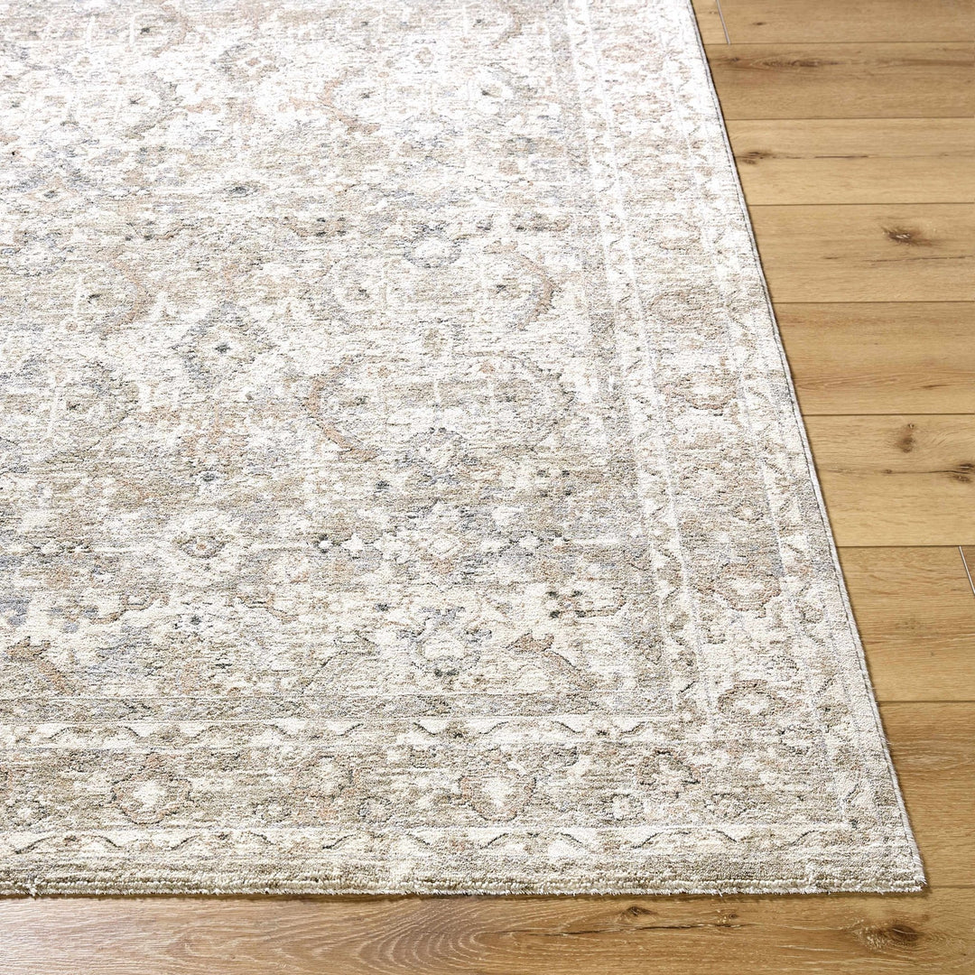 Tyren Traditional Beige And Tan Area Rug - The Rug Decor