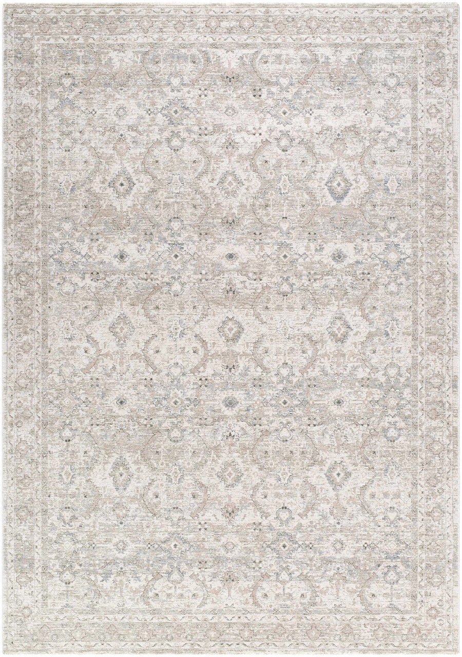 Tyren Traditional Beige And Tan Area Rug - The Rug Decor