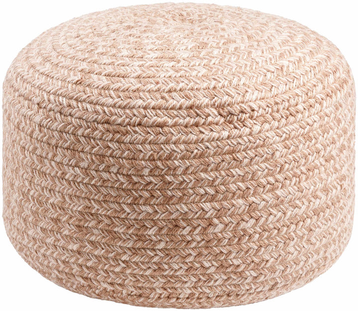 Tonanitla Blush Recycled PET Outdoor Pouf