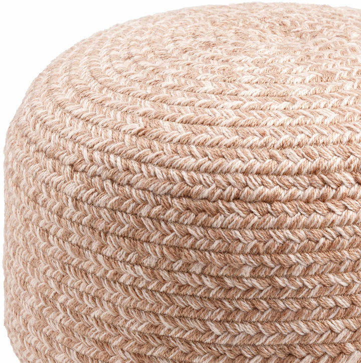Tonanitla Blush Recycled PET Outdoor Pouf