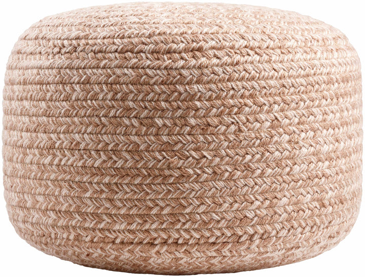 Tonanitla Blush Recycled PET Outdoor Pouf