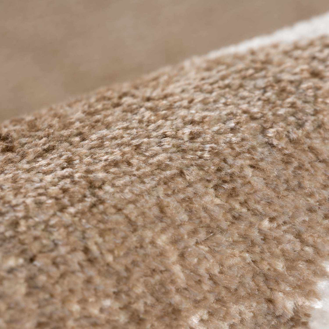 Ulric Modern Geometrical Brown And Beige Area Rug - The Rug Decor