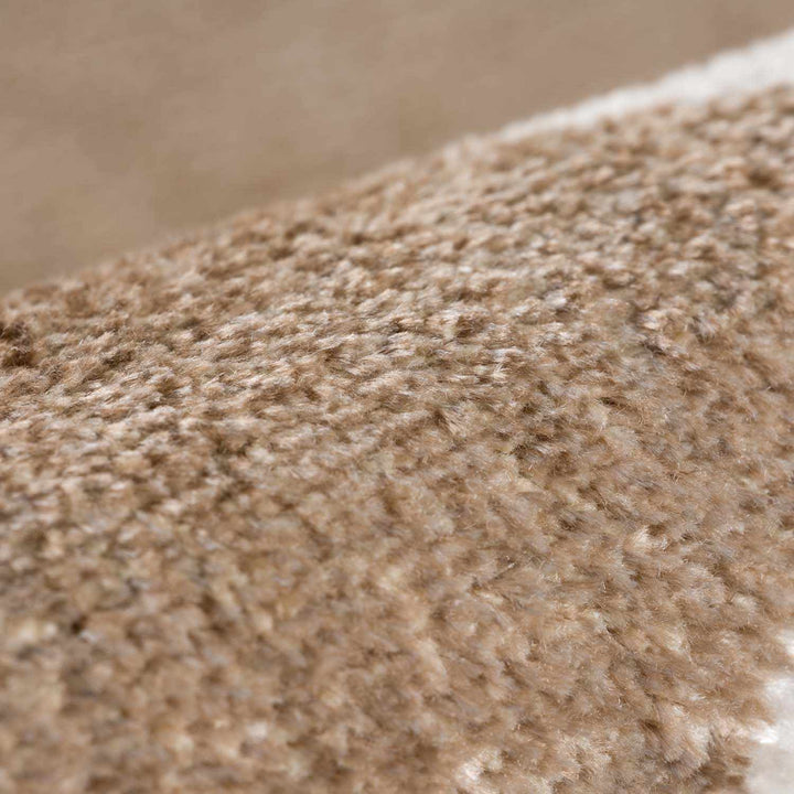 Ulric Modern Geometrical Brown And Beige Area Rug - The Rug Decor