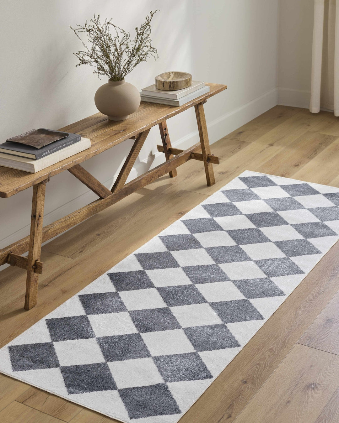 Ulric Modern Geometrical Gray Washable Area Rug - The Rug Decor
