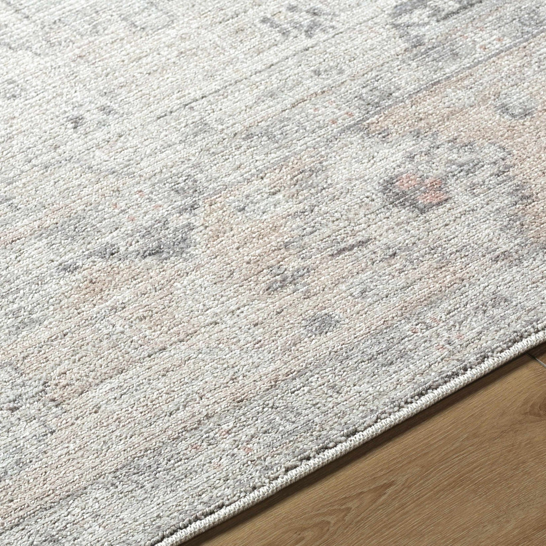 Umeko Traditional Style Gray And Ivory Area Rug - The Rug Decor