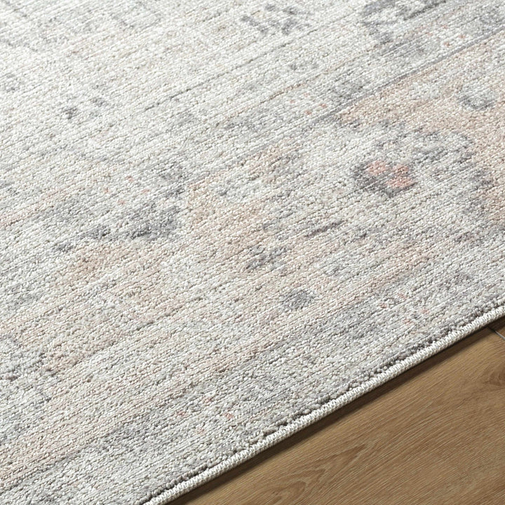 Umeko Traditional Style Gray And Ivory Area Rug - The Rug Decor