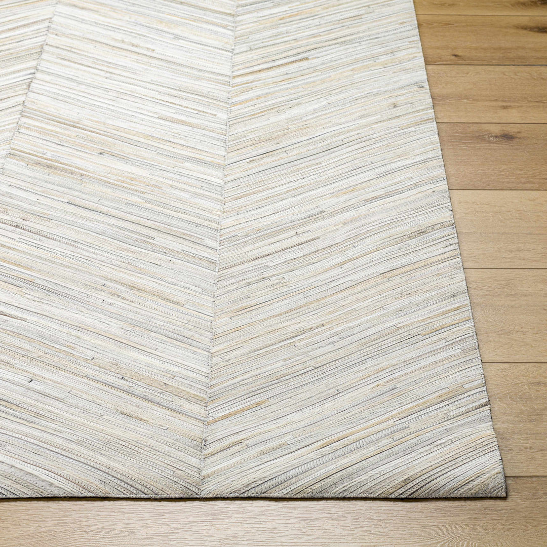 Upland Modern Style Gray And Beige Area Rug