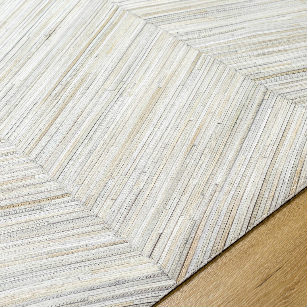 Upland Modern Style Gray And Beige Area Rug