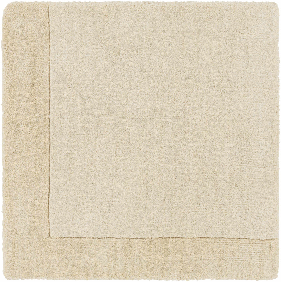 Upperstrasburg Beige Modern Style Hand Loom Wool Area Rug