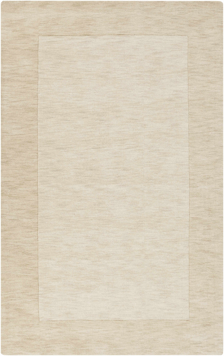 Upperstrasburg Beige Modern Style Hand Loom Wool Area Rug