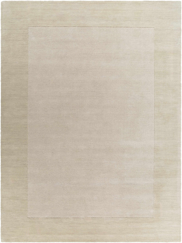 Upperstrasburg Beige Modern Style Hand Loom Wool Area Rug - The Rug Decor