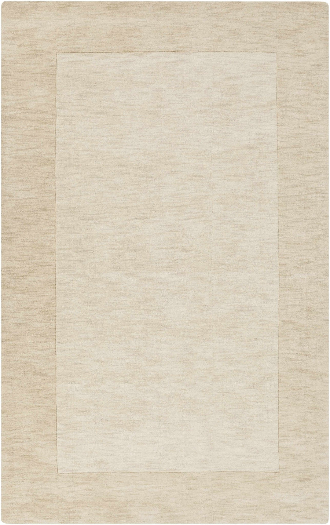 Upperstrasburg Beige Modern Style Hand Loom Wool Area Rug - The Rug Decor