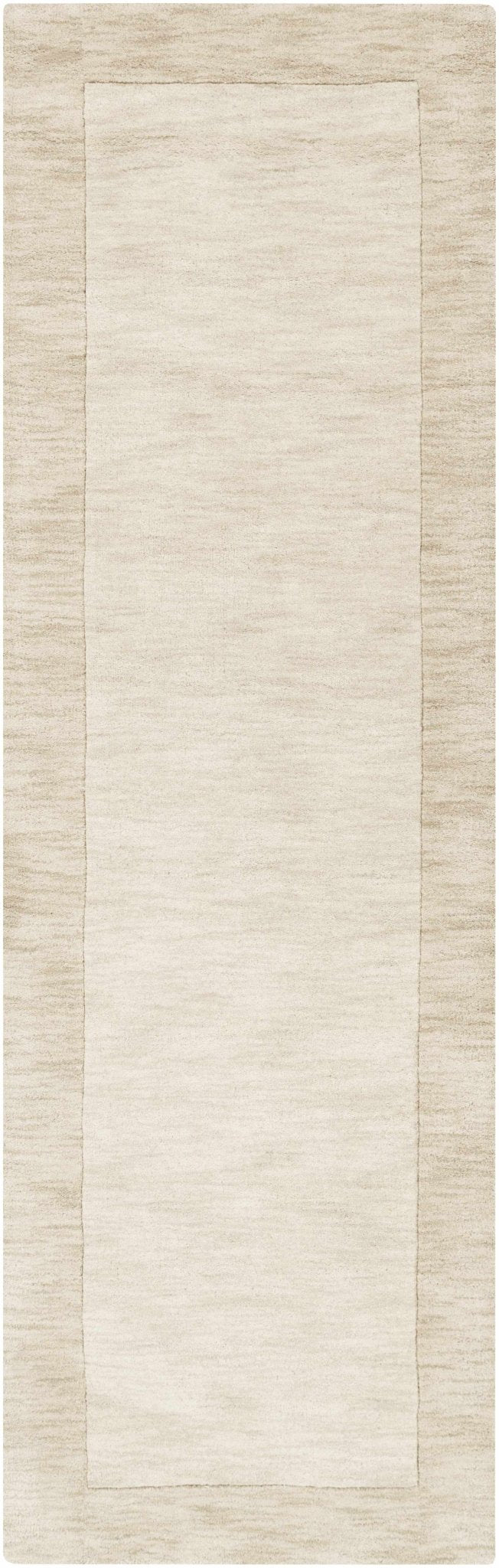 Upperstrasburg Beige Modern Style Hand Loom Wool Area Rug - The Rug Decor