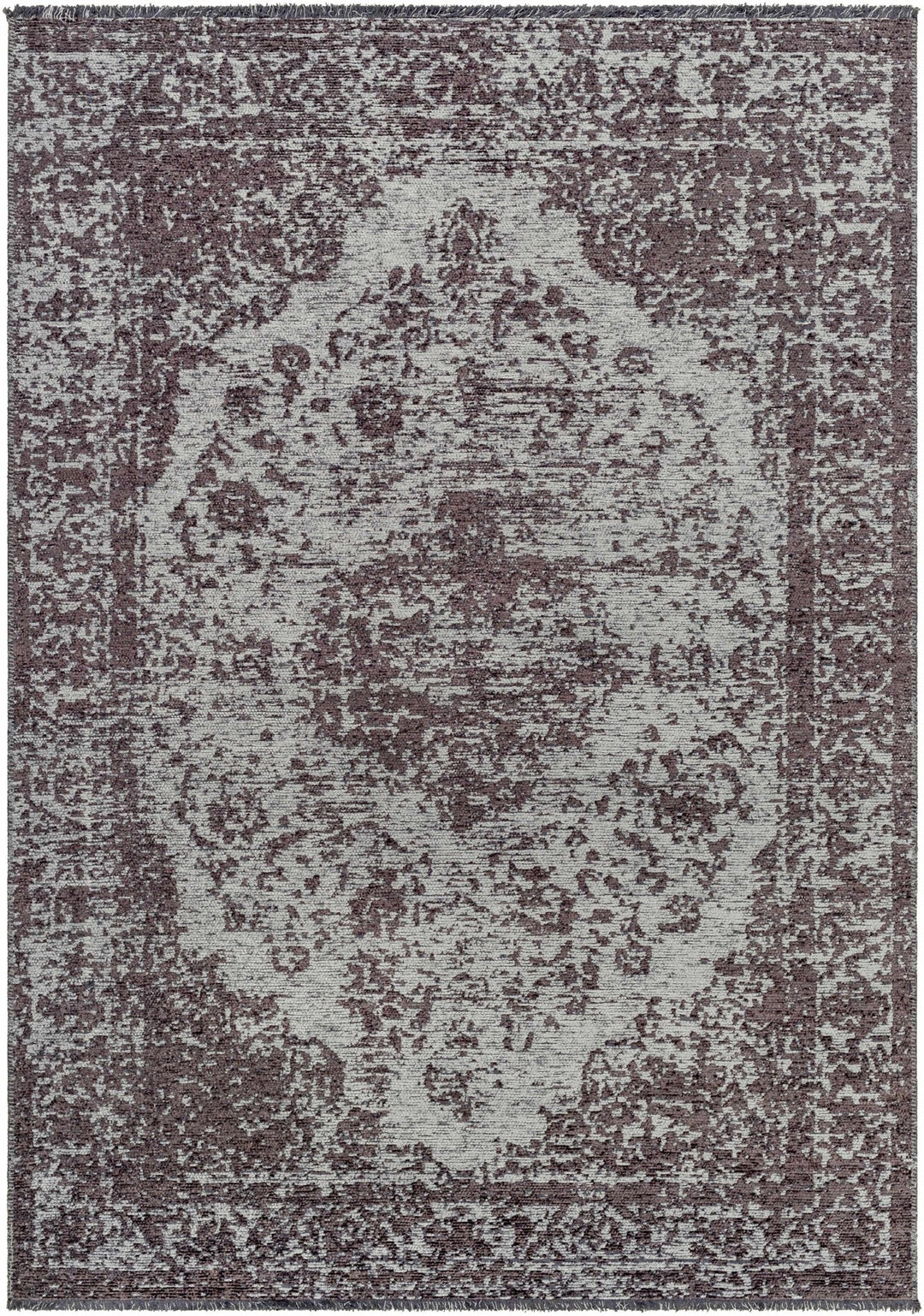 Ural Traditional Style Charcoal And Gray Area Rug - The Rug Decor