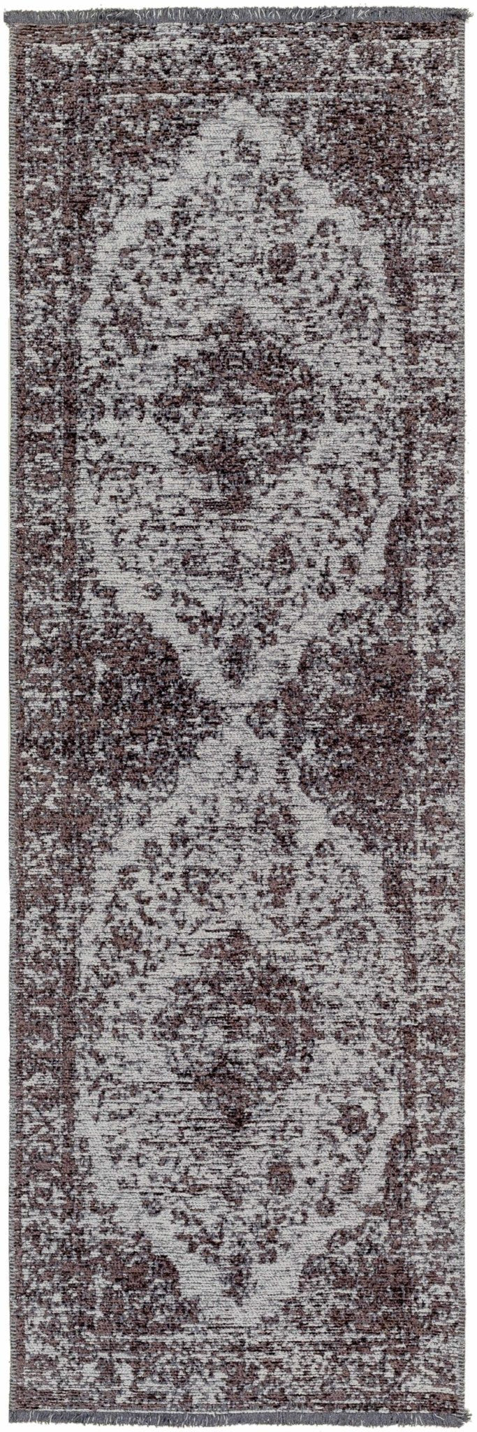 Ural Traditional Style Charcoal And Gray Area Rug - The Rug Decor