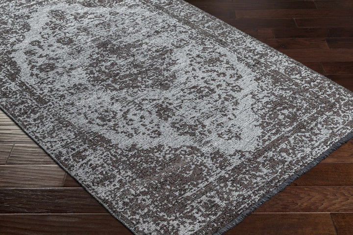 Ural Traditional Style Charcoal And Gray Area Rug - The Rug Decor
