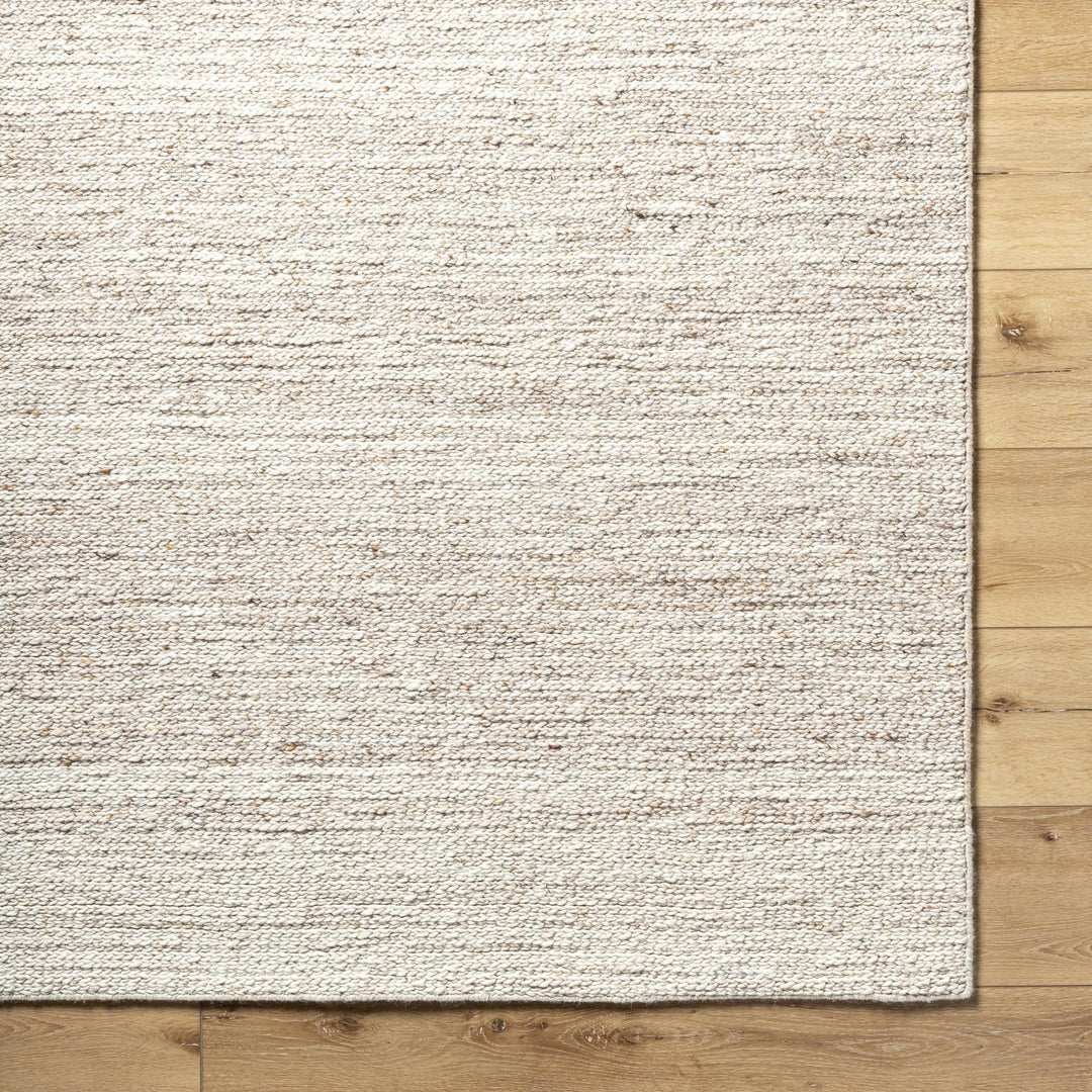Urmat Contemporary Beige Wool Area Rug - The Rug Decor