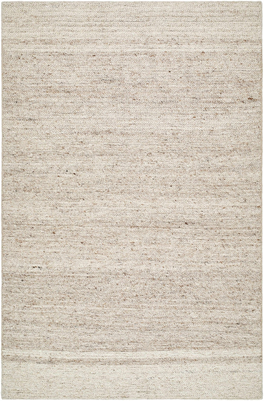 Urmat Contemporary Beige Wool Area Rug - The Rug Decor