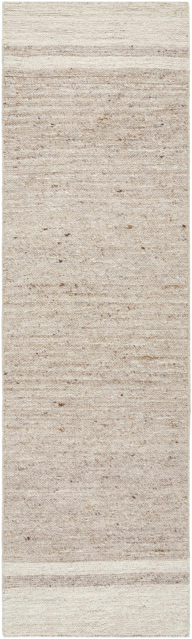 Urmat Contemporary Beige Wool Area Rug - The Rug Decor