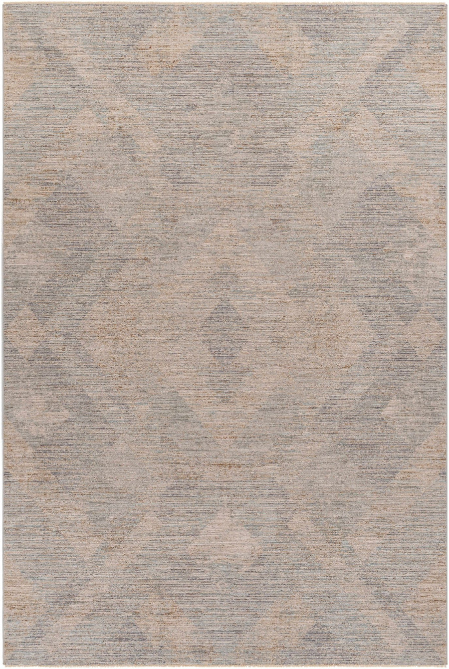 Urmi Thick Luxe Contemporary Style Beige & Gray Area Rug - The Rug Decor