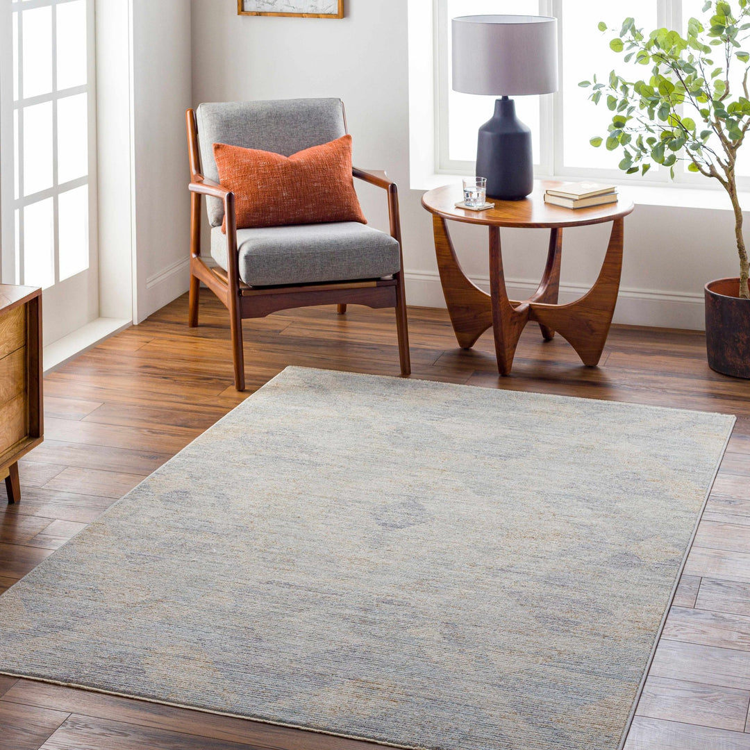 Urmi Thick Luxe Contemporary Style Beige & Gray Area Rug - The Rug Decor
