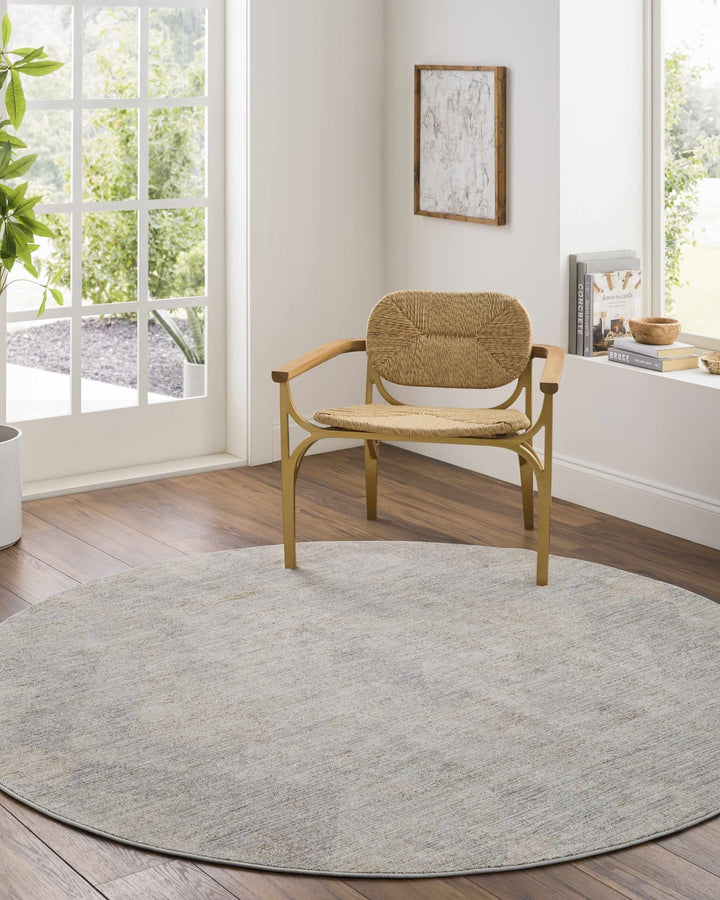 Urmi Thick Luxe Contemporary Style Beige & Gray Area Rug - The Rug Decor