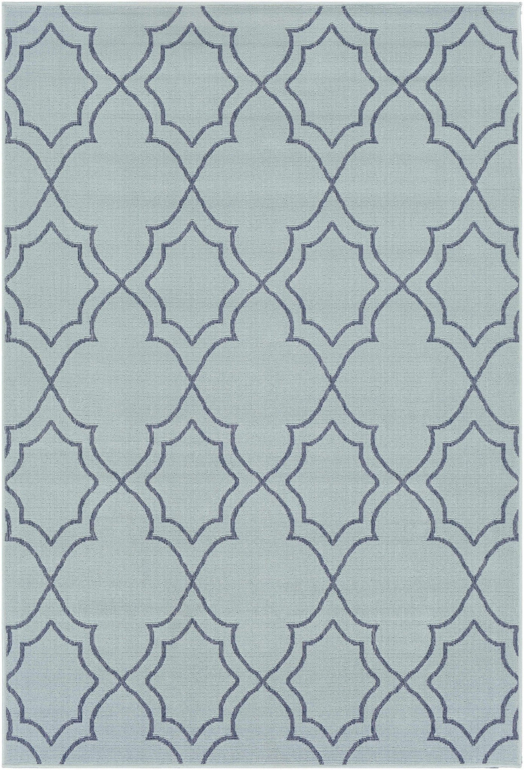 Ursa Blue Modern Style Outdoor Area Rug - The Rug Decor