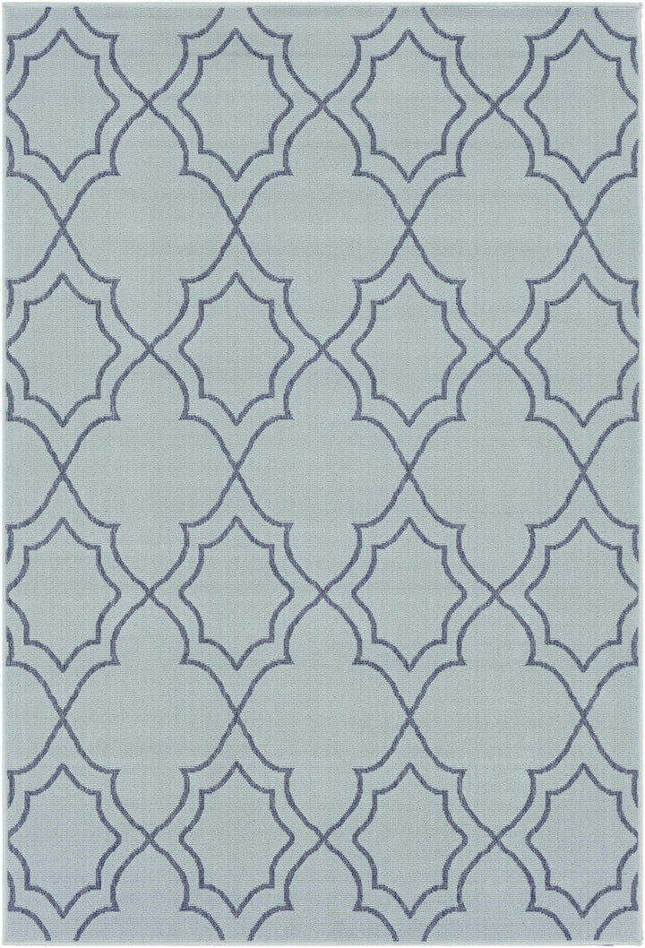 Ursa Blue Modern Style Outdoor Area Rug - The Rug Decor