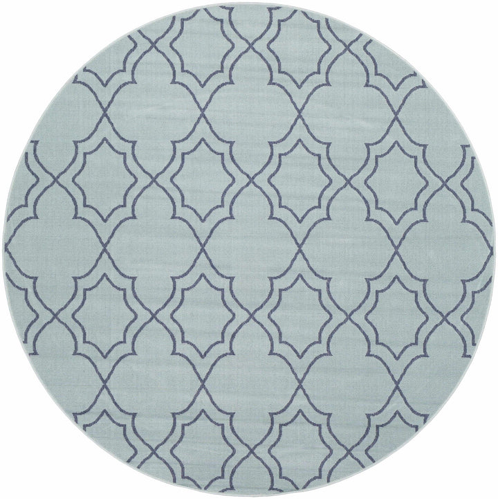 Ursa Blue Modern Style Outdoor Area Rug - The Rug Decor