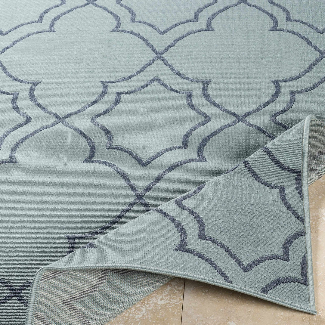 Ursa Blue Modern Style Outdoor Area Rug - The Rug Decor