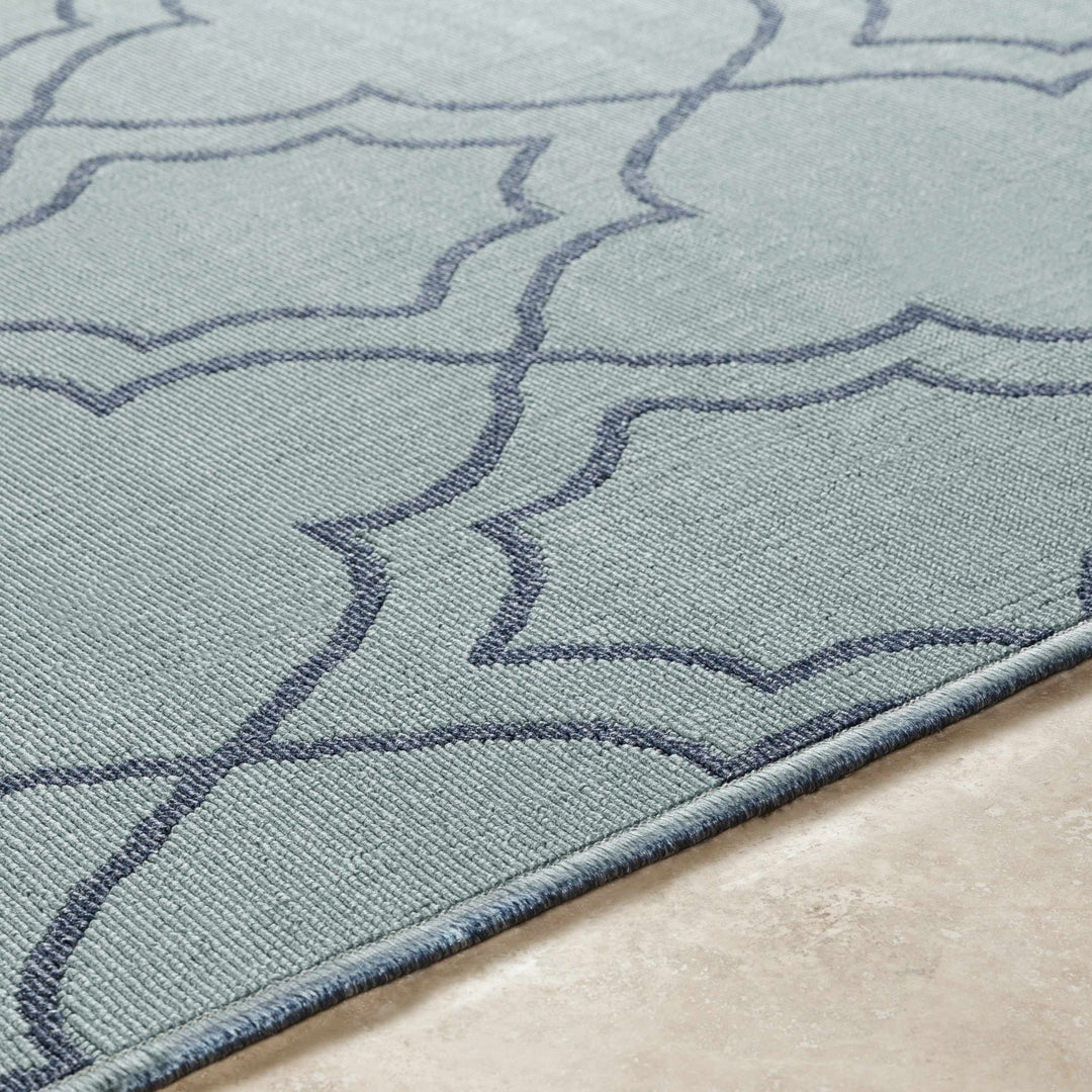 Ursa Blue Modern Style Outdoor Area Rug - The Rug Decor