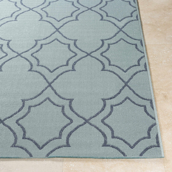 Ursa Blue Modern Style Outdoor Area Rug - The Rug Decor