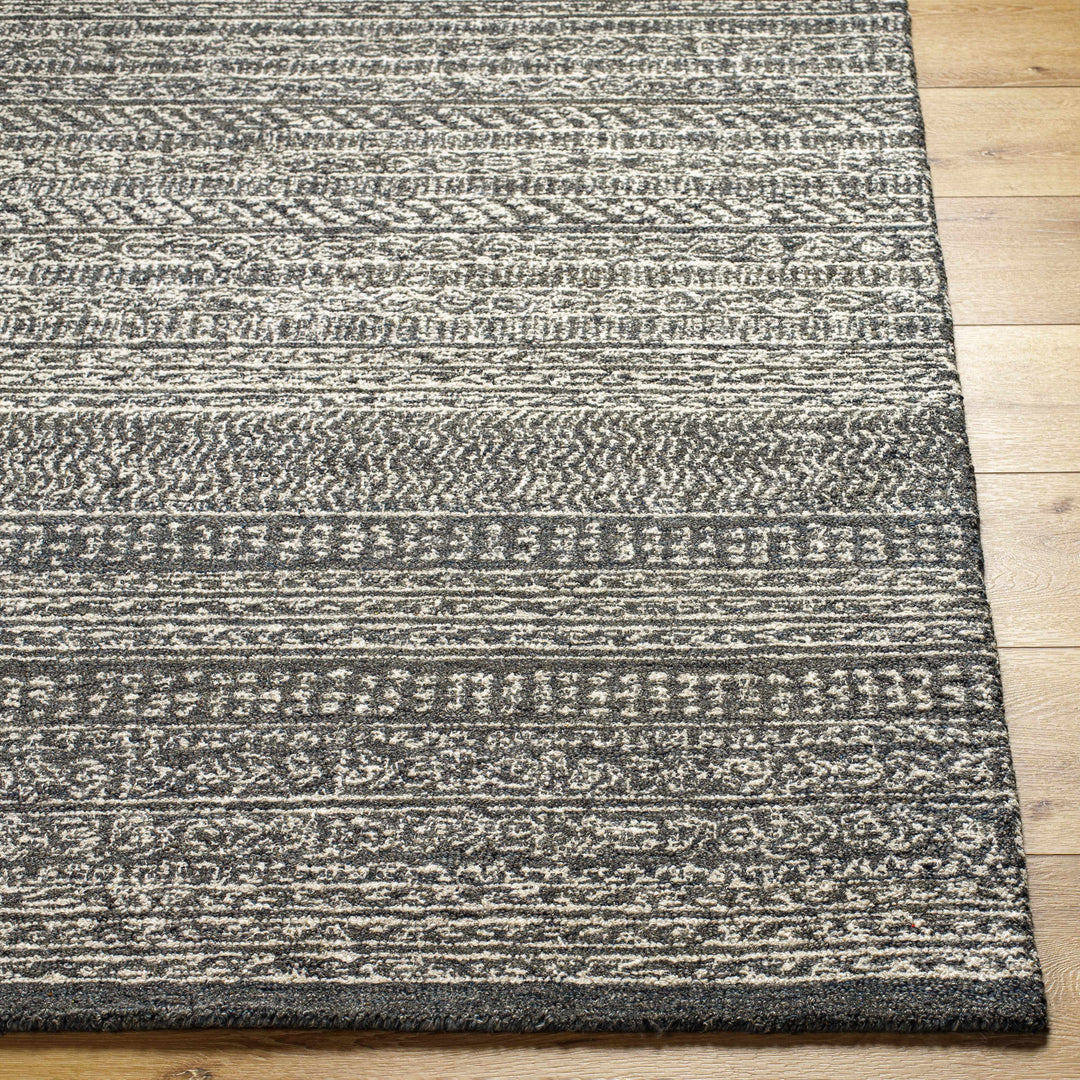 Urvi Charcoal Contemporary Style Hand Tufted Area Rug